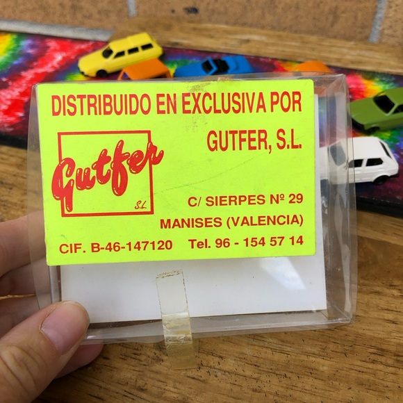 Mini plastic cars VW Bus T3 tiny toy car miniature collectible Citroen - Picture 8 of 9